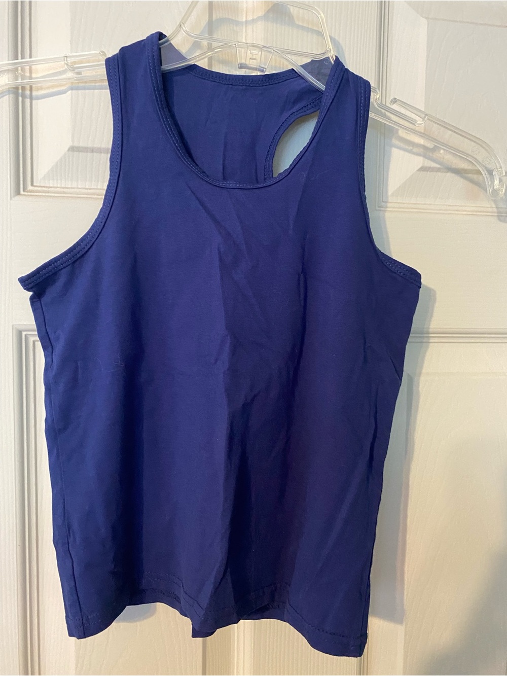 Women's Racerback Tank Top - Royal Blue size small